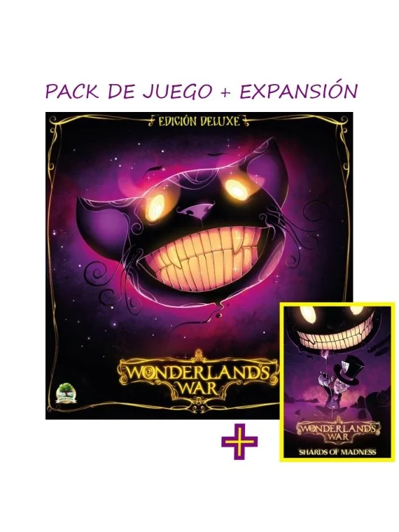Pack Wonderland's War Deluxe Edición Limitada + Shard of Madness Expansión de Last Level en Juegos de Tablero | La Cueva Roja
