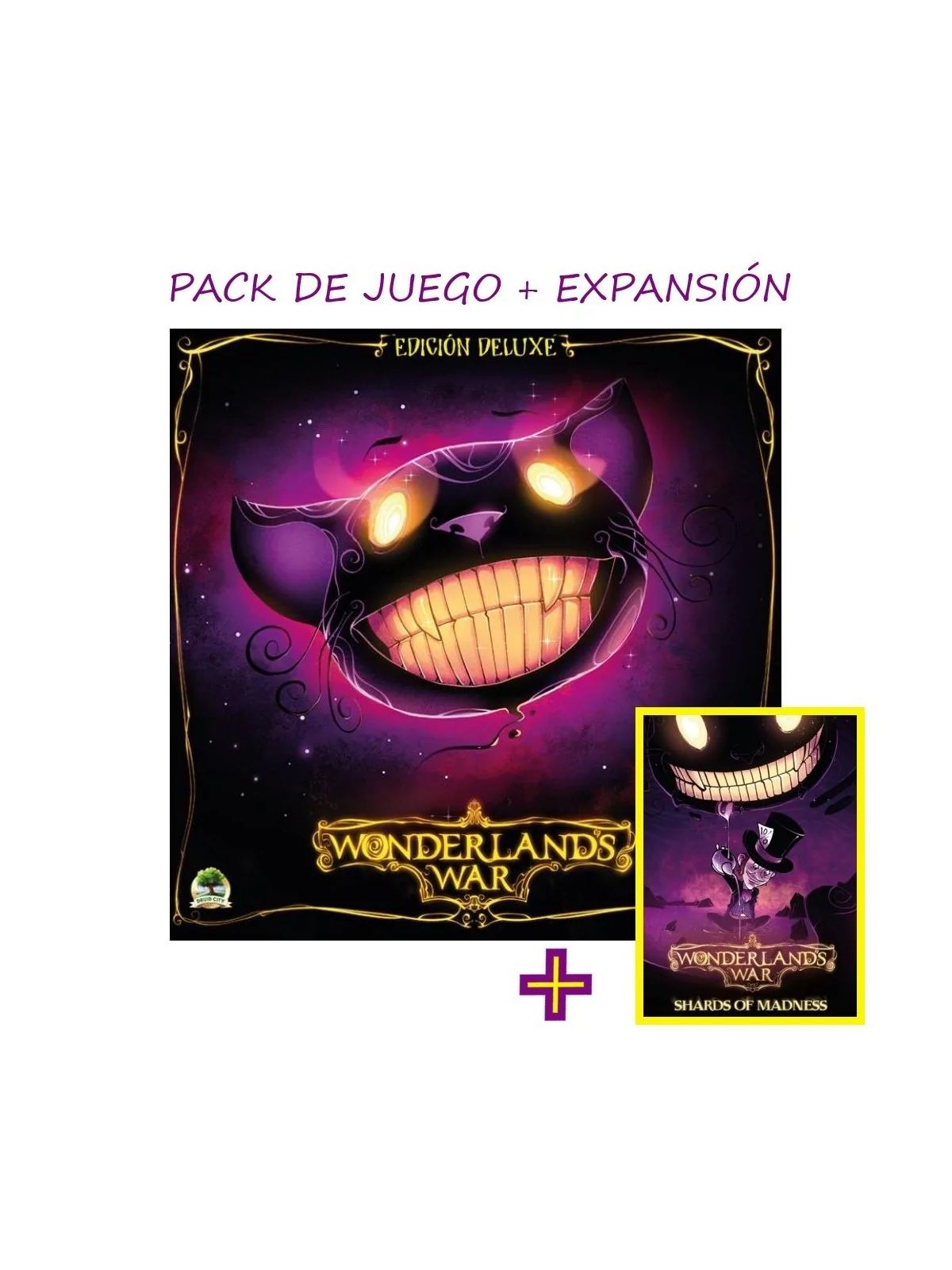 Pack Wonderland's War Deluxe Edición Limitada + Shard of Madness Expansión de Last Level en Juegos de Tablero | La Cueva Roja