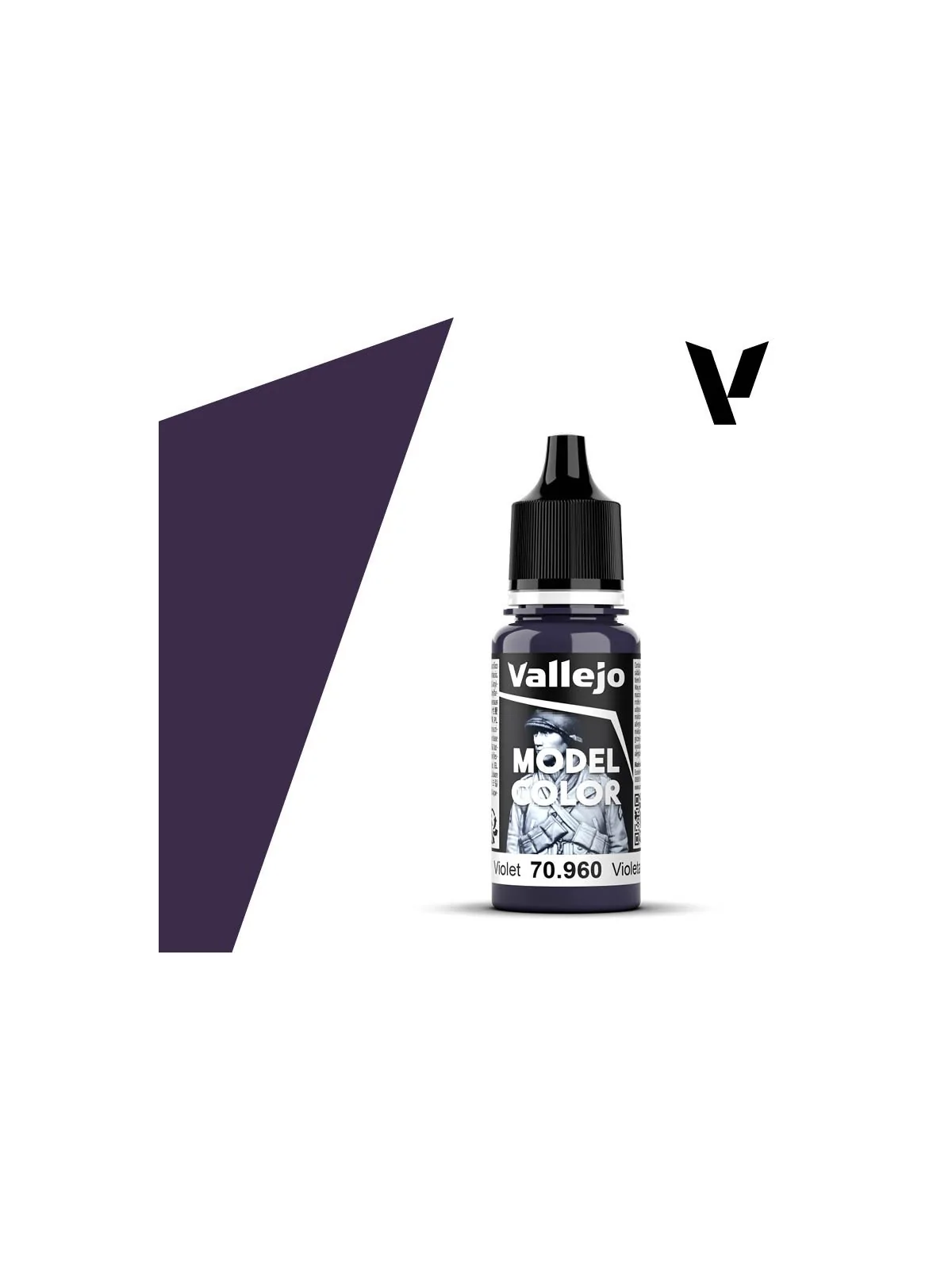 Violeta Model Color Vallejo 18 ml (70960) de Vallejo en Vallejo | La Cueva Roja
