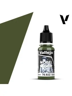Verde Uniforme Model Color Vallejo 18 ml (70922) de Vallejo en Vallejo | La Cueva Roja