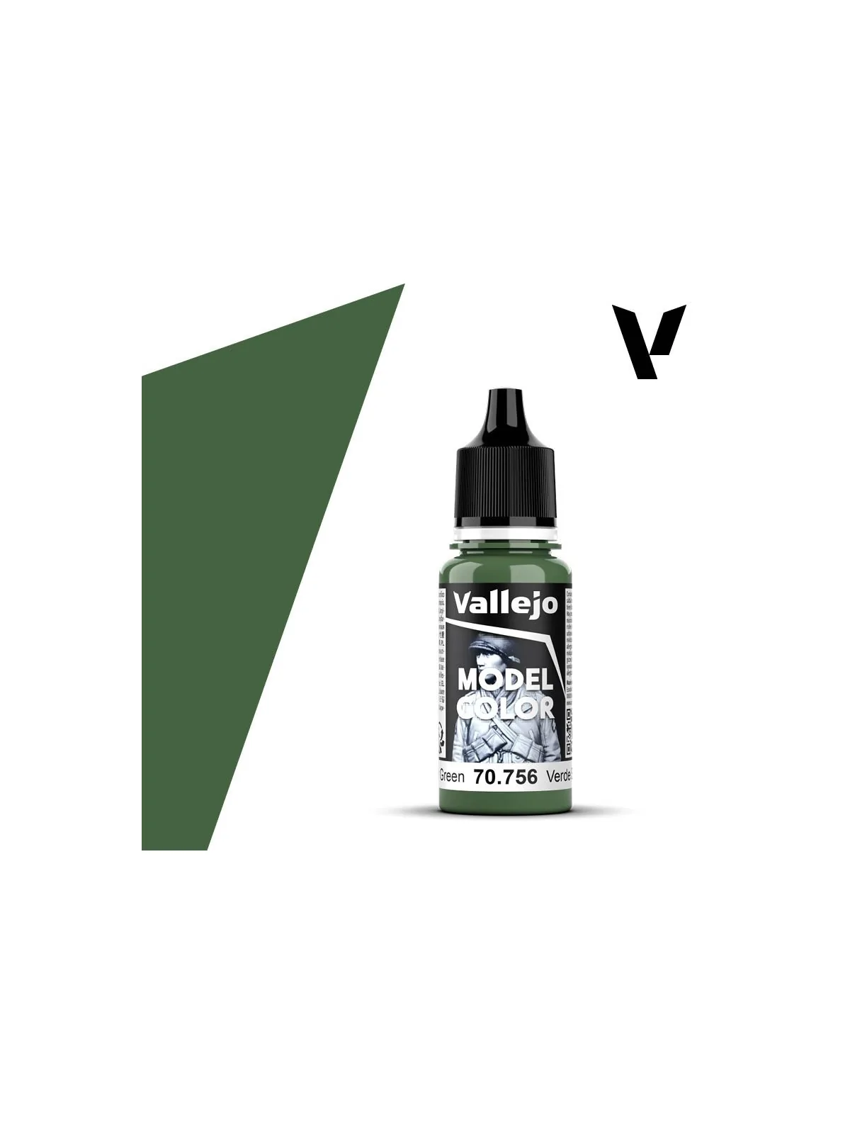 Verde Splinter Model Color Vallejo 18 ml (70756) de Vallejo en Vallejo | La Cueva Roja