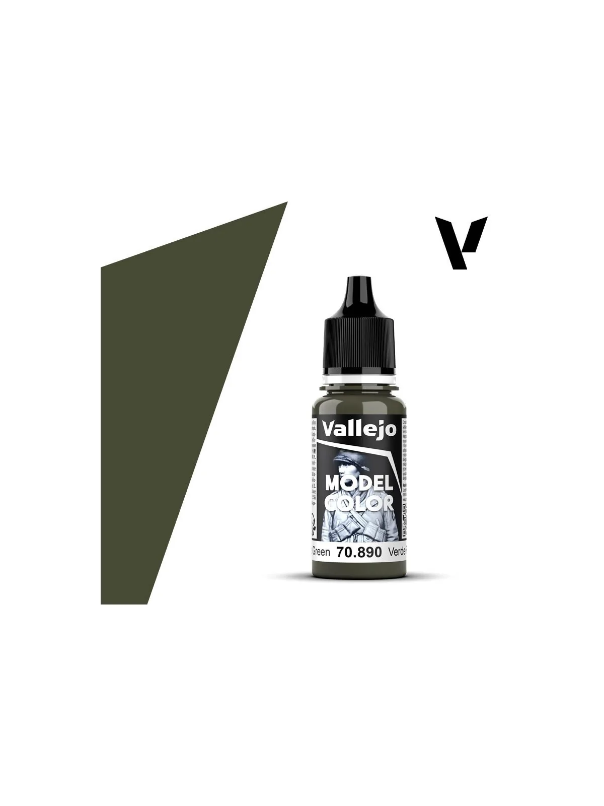 Verde Refractario Model Color Vallejo 18 ml (70890) de Vallejo en Vallejo | La Cueva Roja