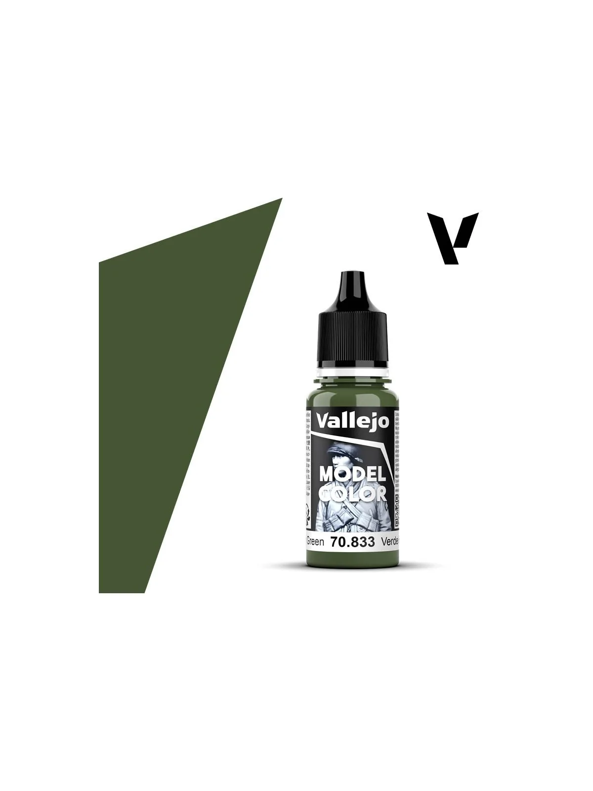 Verde Luftwaffe Model Color Vallejo 18 ml (70823) de Vallejo en Vallejo | La Cueva Roja
