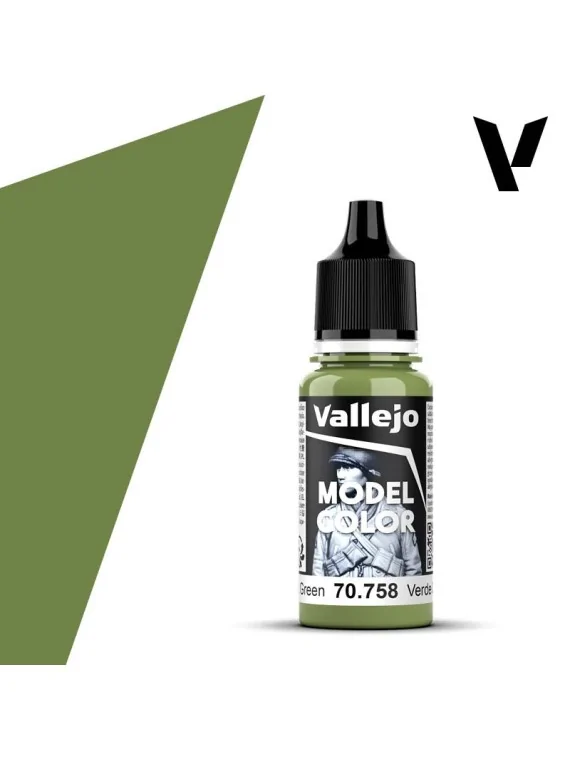 Verde Claro Model Color Vallejo 18 ml (70758) de Vallejo en Vallejo | La Cueva Roja