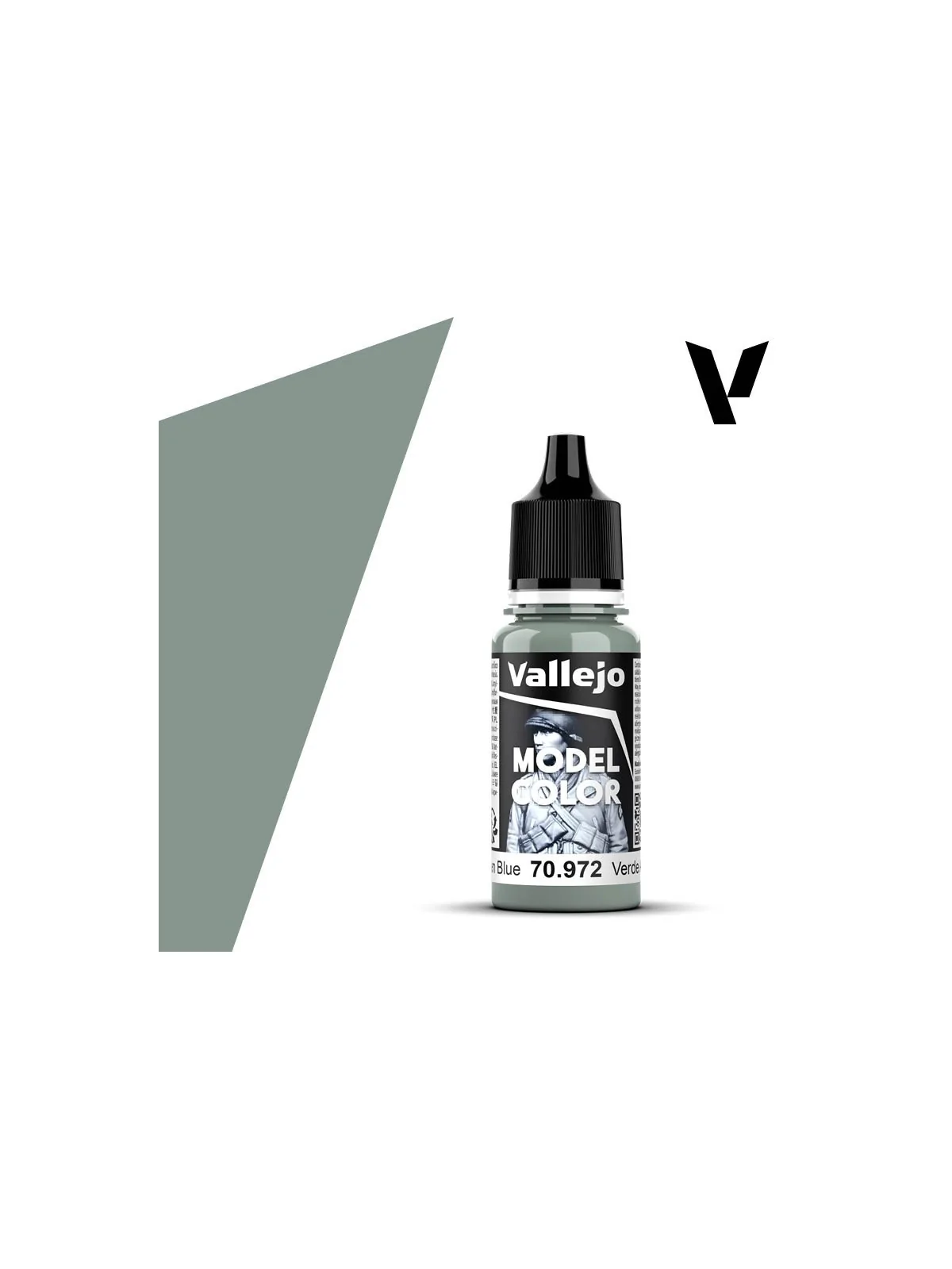 Verde Azul Palido Model Color Vallejo 18 ml (70972) de Vallejo en Vallejo | La Cueva Roja