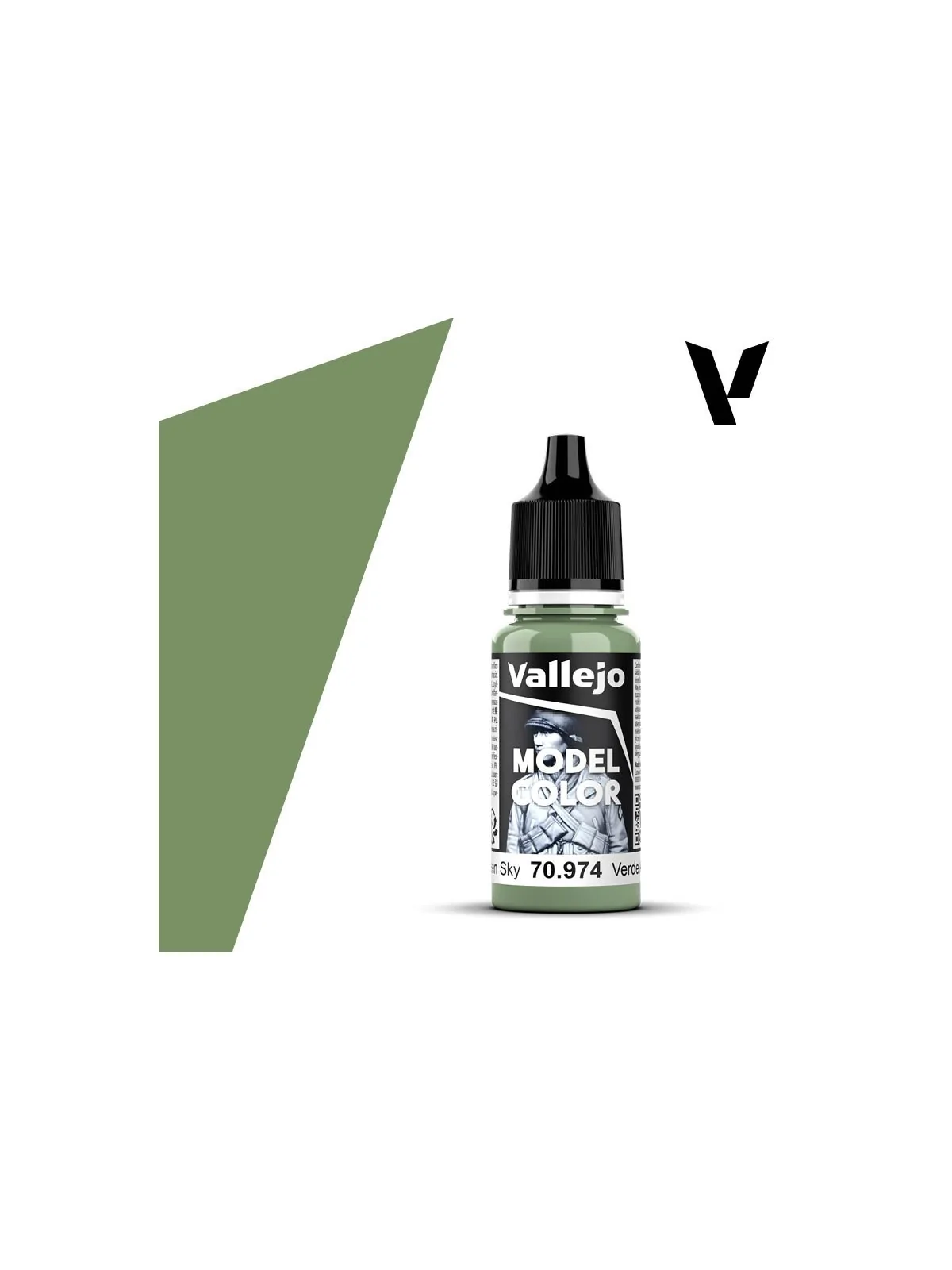 Verde Azul Model Color Vallejo 18 ml (70974) de Vallejo en Vallejo | La Cueva Roja