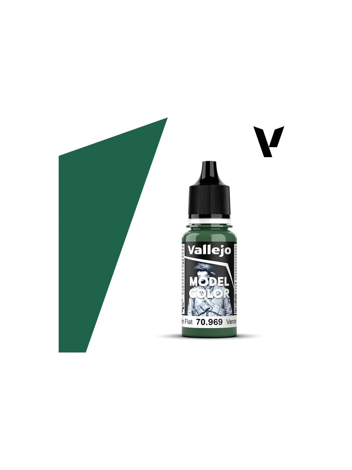 Verde Model Color Vallejo 18 ml (70969) de Vallejo en Vallejo | La Cueva Roja