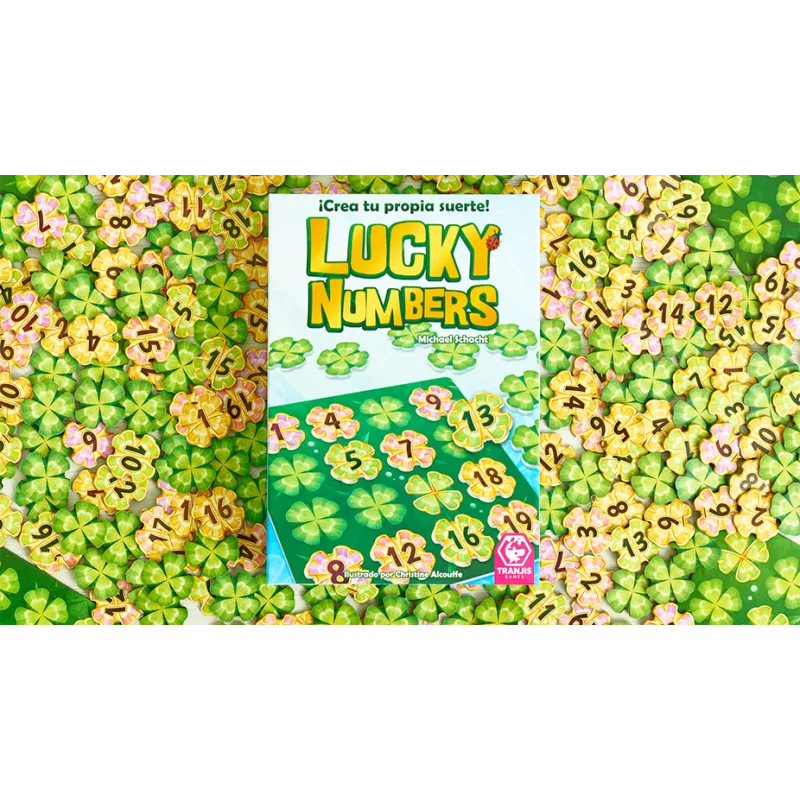 Lucky Numbers de Tranjis Games en Juegos de Cartas | La Cueva Roja