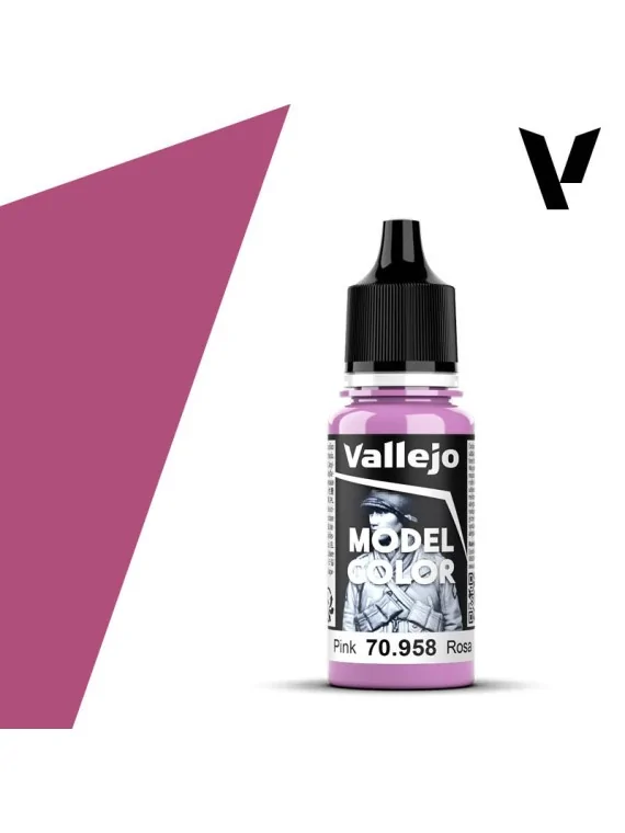 Rosa Model Color Vallejo 18 ml (70958) de Vallejo en Vallejo | La Cueva Roja