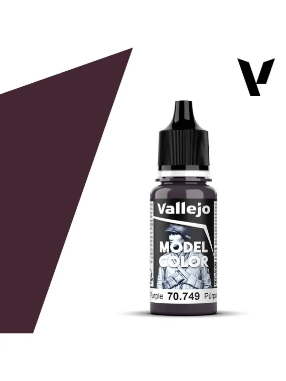Purpura Oscuro Model Color Vallejo 18 ml (70749) de Vallejo en Vallejo | La Cueva Roja
