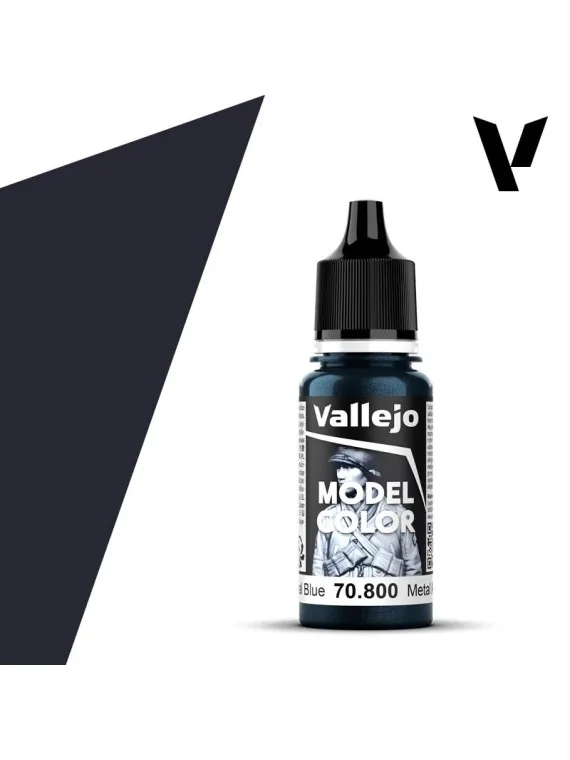 Metal Azul Model Color Vallejo 18 ml (70800) de Vallejo en Vallejo | La Cueva Roja
