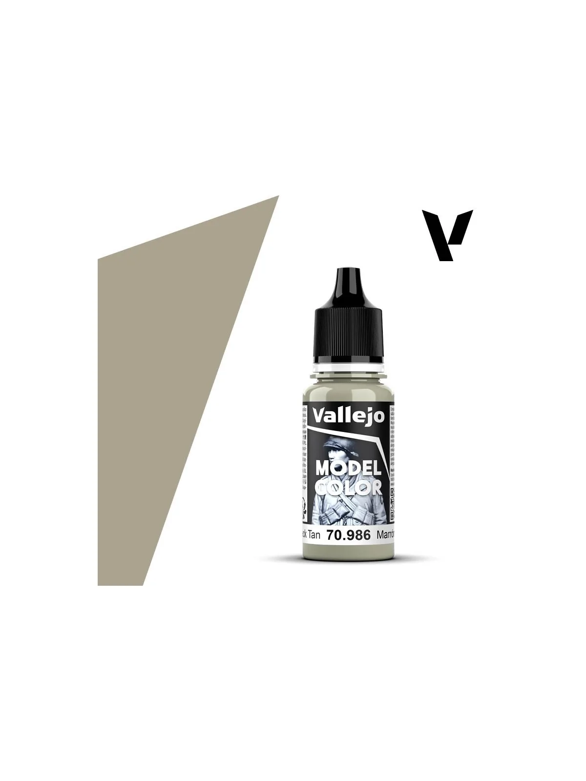 Marrón Cubierta Model Color Vallejo 18 ml (70986) de Vallejo en Vallejo | La Cueva Roja