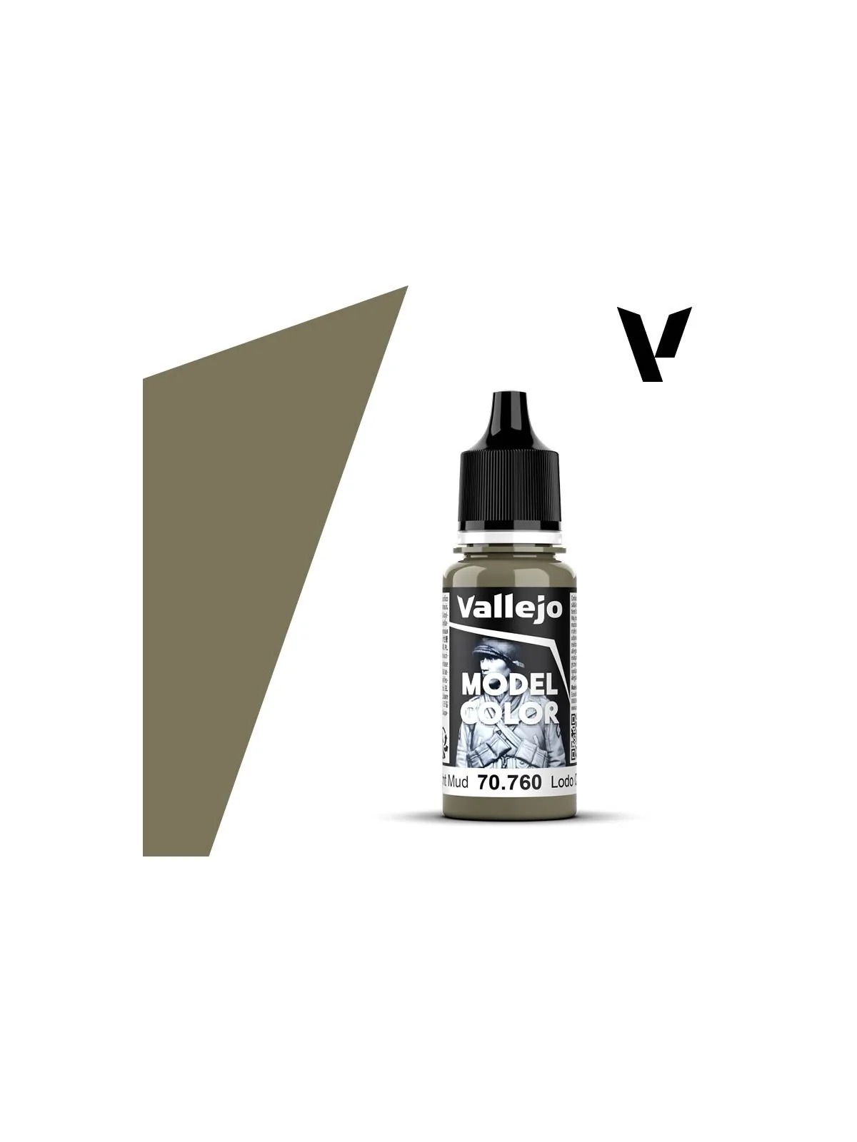 Lodo Claro Model Color Vallejo 18 ml (70760) de Vallejo en Vallejo | La Cueva Roja
