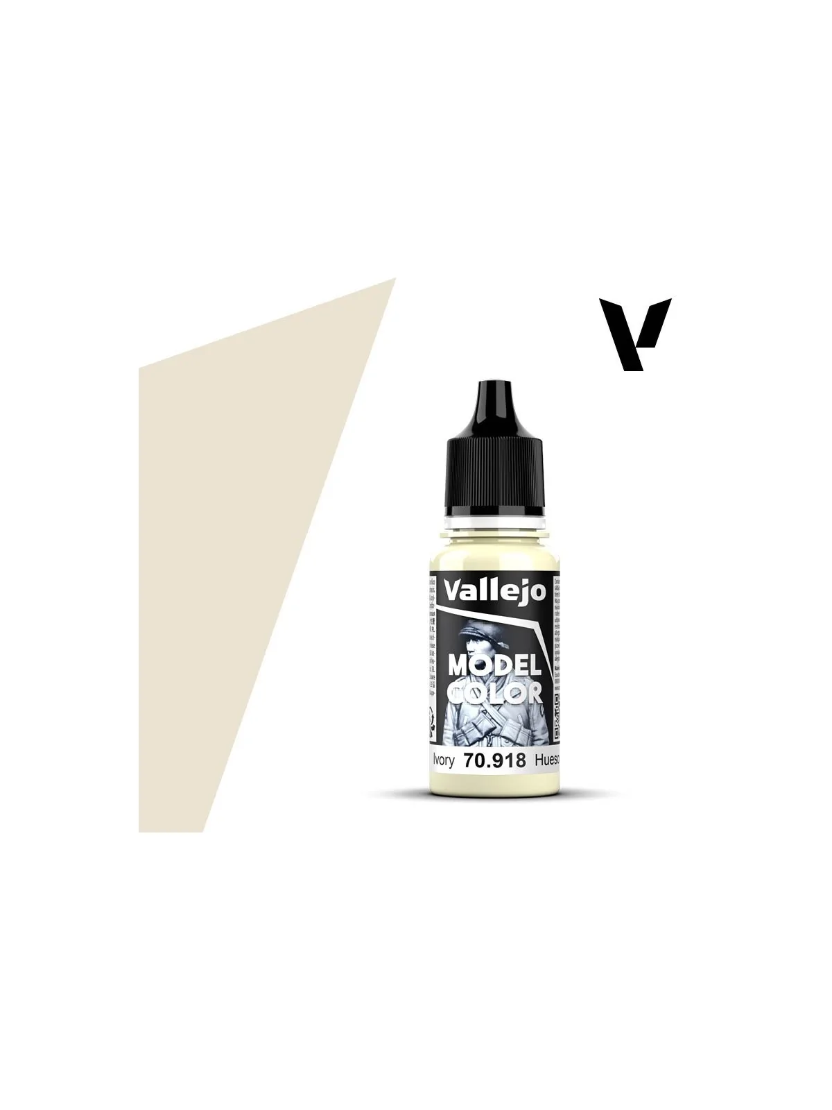 Hueso Model Color Vallejo 18 ml (70918) de Vallejo en Model Color | La Cueva Roja
