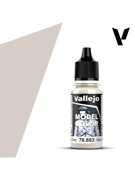 Gris Plateado Model Color Vallejo 18 ml (70883) de Vallejo en Vallejo | La Cueva Roja