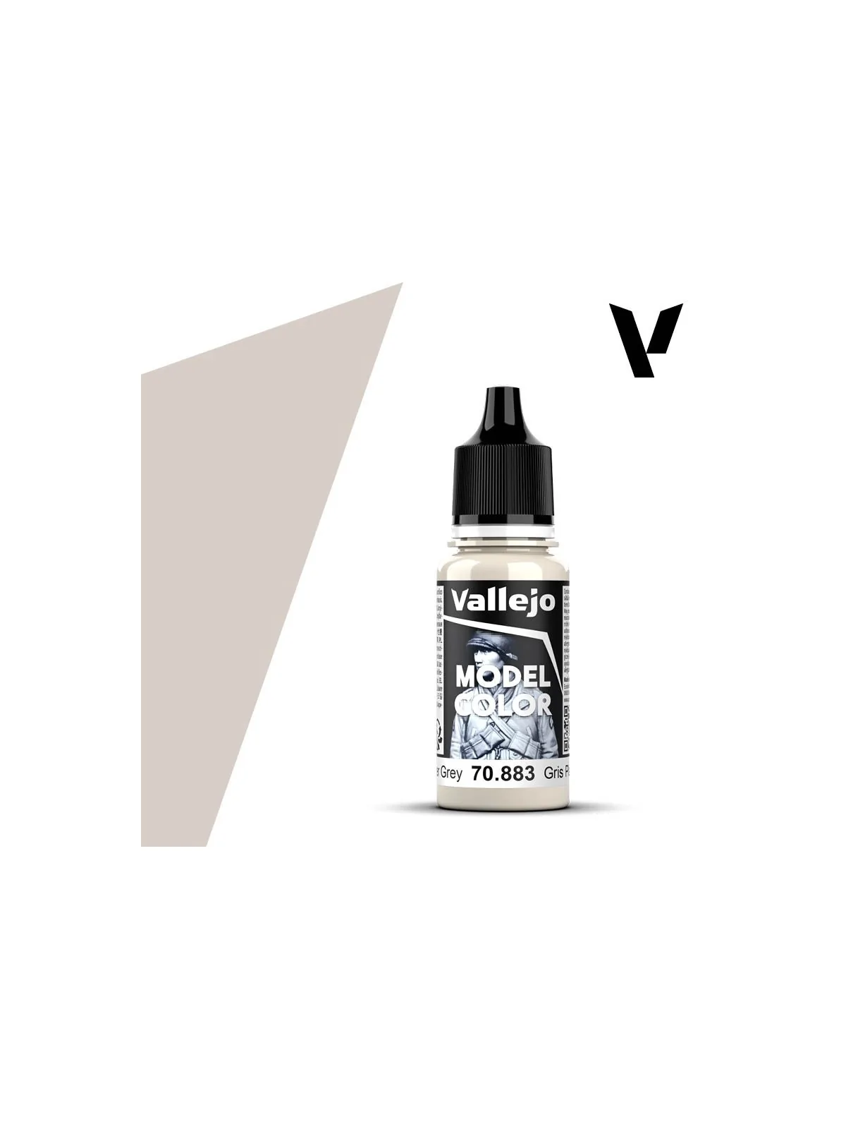 Gris Plateado Model Color Vallejo 18 ml (70883) de Vallejo en Vallejo | La Cueva Roja
