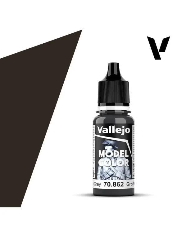 Gris Negro Model Color Vallejo 18 ml (70862) de Vallejo en Vallejo | La Cueva Roja