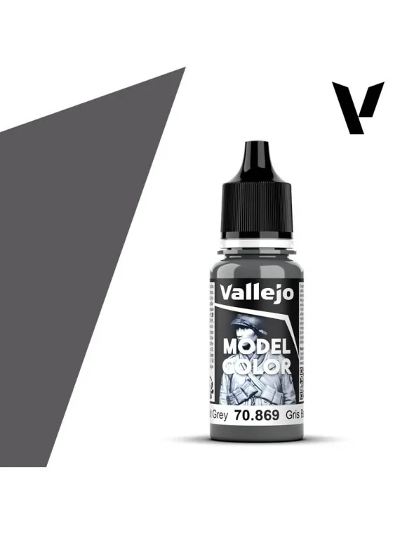 Gris Basalto Model Color Vallejo 18 ml (70869) de Vallejo en Vallejo | La Cueva Roja