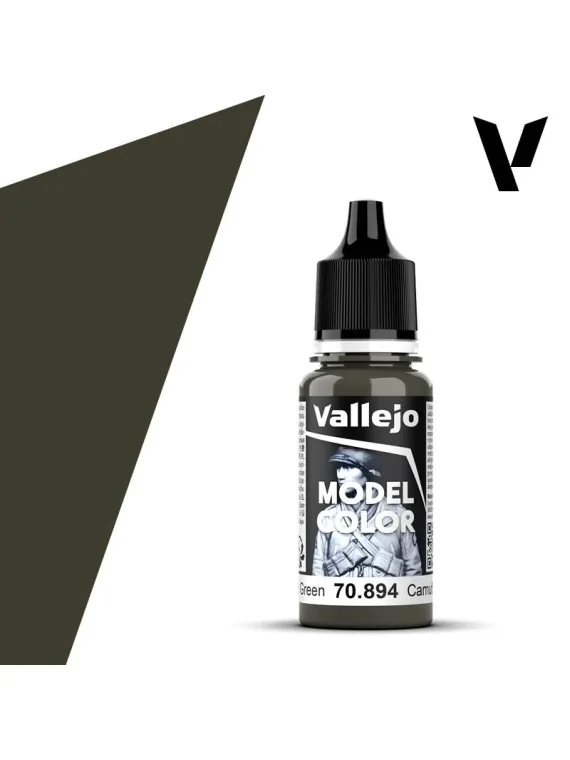 Camuflaje Verde Oliva Model Color Vallejo 18 ml (70894) de Vallejo en Vallejo | La Cueva Roja