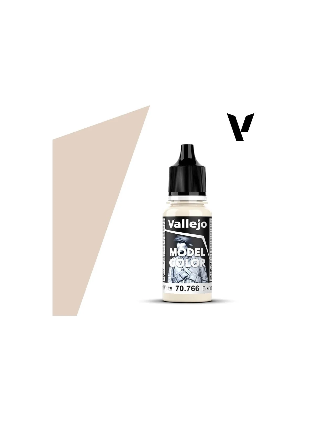 Blanco Crema Model Color Vallejo 18 ml (70766) de Vallejo en Vallejo | La Cueva Roja