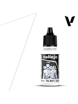 Blanco Model Color Vallejo 18 ml (70951) de Vallejo en Vallejo | La Cueva Roja