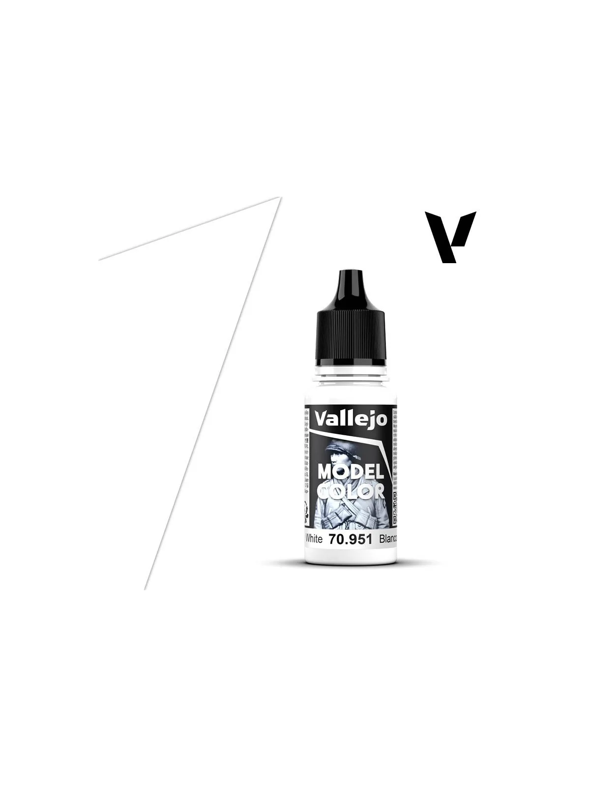 Blanco Model Color Vallejo 18 ml (70951) de Vallejo en Vallejo | La Cueva Roja