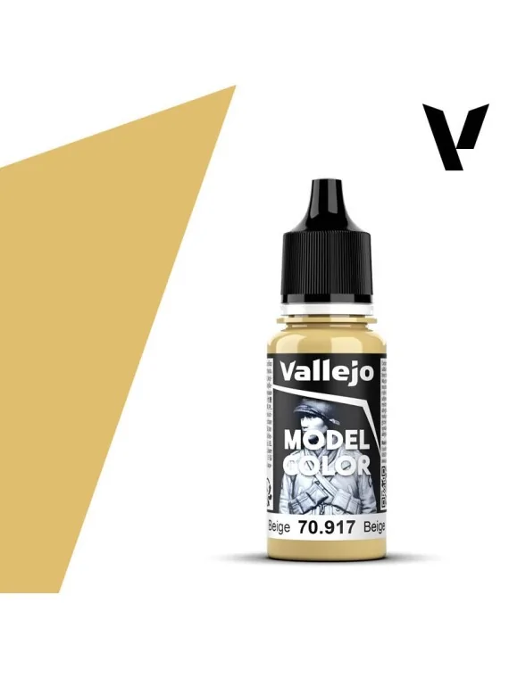 Beige Model Color Vallejo 18 ml (70917) de Vallejo en Vallejo | La Cueva Roja
