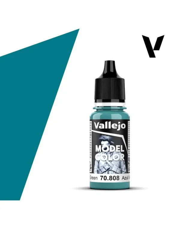 Azul Verde Model Color Vallejo 18 ml (70808) de Vallejo en Vallejo | La Cueva Roja