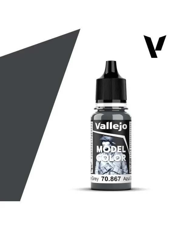 Azul Gris Oscuro Model Color Vallejo 18 ml (70867) de Vallejo en Vallejo | La Cueva Roja