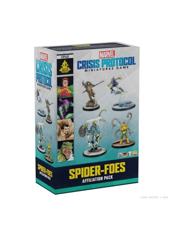 Marvel Crisis Protocol: Spider-Foes Affiliation Pack de Juegos en Juegos de Tablero | La Cueva Roja