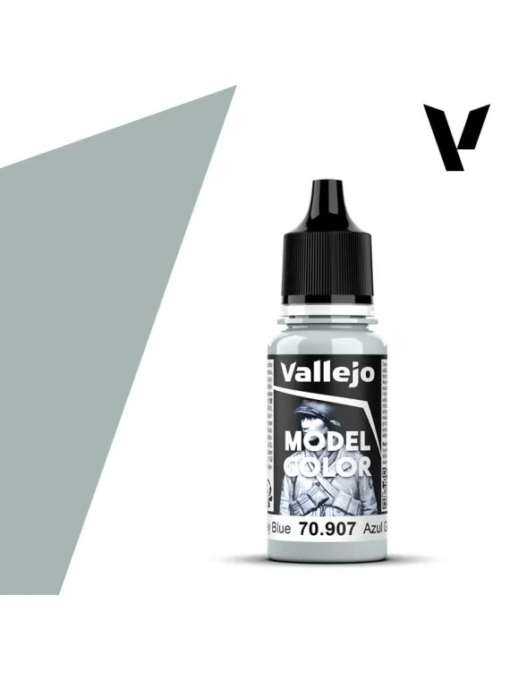 Azul Gris Claro Model Color Vallejo 18 ml (70907) de Vallejo en Vallejo | La Cueva Roja
