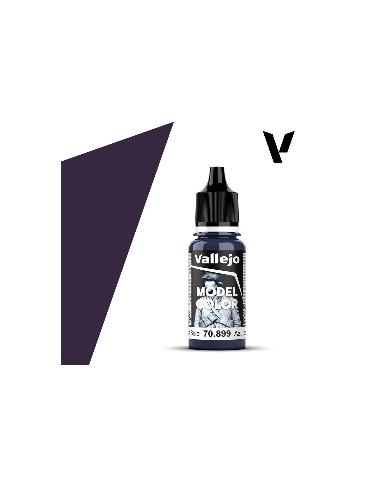 Azul de Prusia Oscuro Model Color Vallejo 18 ml (70899) de Vallejo en Vallejo | La Cueva Roja