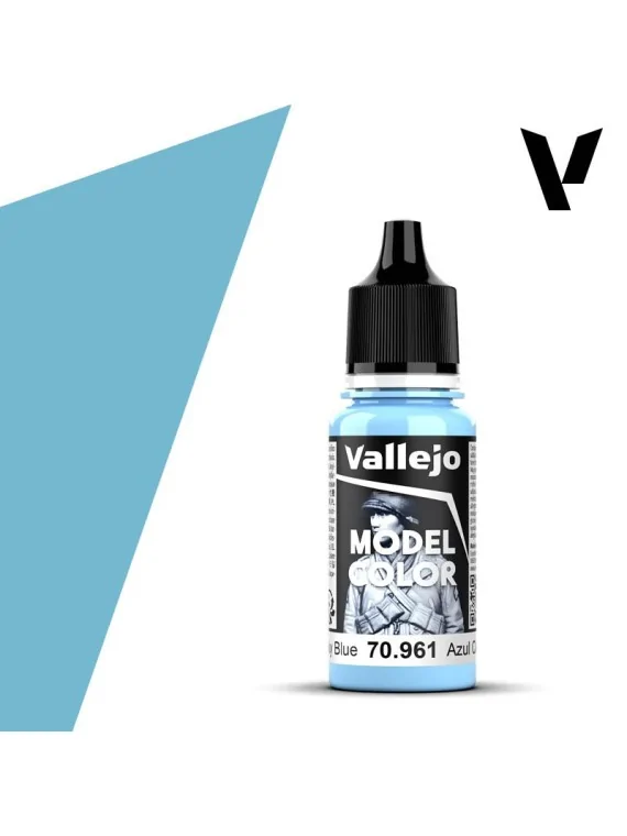Azul Cielo Model Color Vallejo 18 ml (70961) de Vallejo en Vallejo | La Cueva Roja