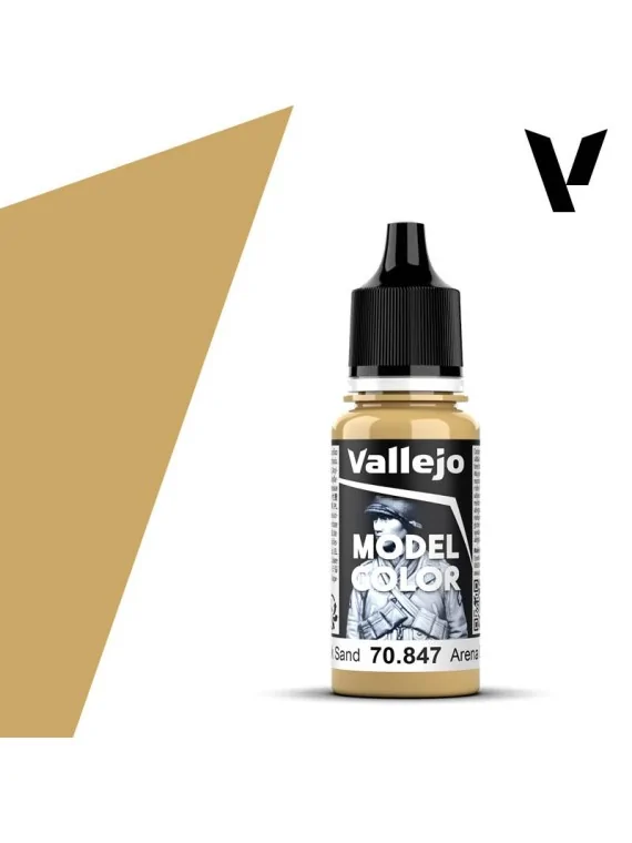 Arena Oscura Model Color Vallejo 18 ml (70847) de Vallejo en Vallejo | La Cueva Roja