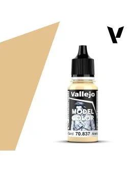 Arena Clara Model Color Vallejo 18 ml (70837) de Vallejo en Vallejo | La Cueva Roja