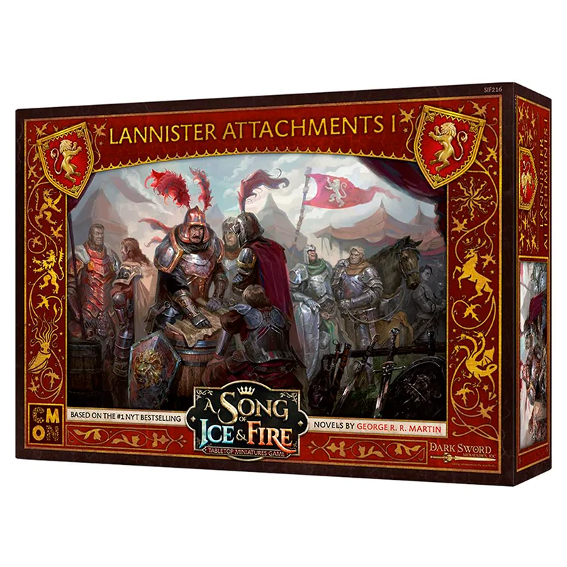 Canción de hielo y fuego: Vínculos Lannister I de CMON en Juegos de Tablero | La Cueva Roja