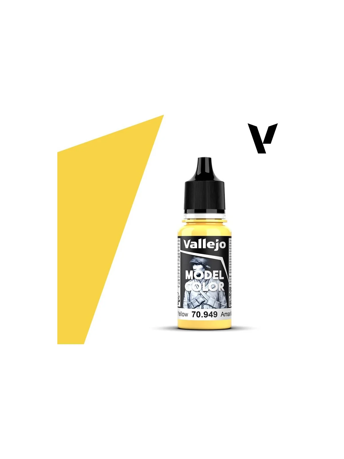 Amarillo Claro Model Color Vallejo 18 ml (70949) de Vallejo en Vallejo | La Cueva Roja