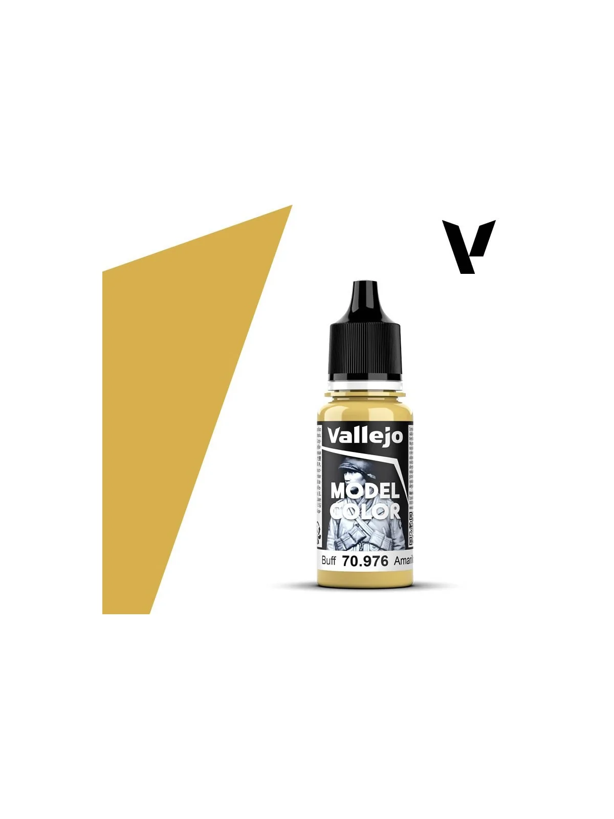 Amarillo Caqui Model Color Vallejo 18 ml (70976) de Vallejo en Vallejo | La Cueva Roja