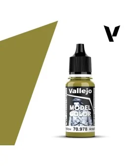 Amarillo Camuflaje Model Color Vallejo 18 ml (70978) de Vallejo en Vallejo | La Cueva Roja