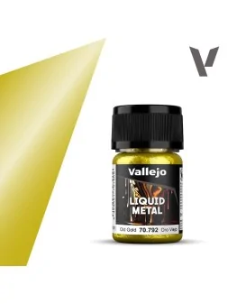 Oro Viejo Liquid Metal Vallejo 18 ml (70792) de Vallejo en Vallejo | La Cueva Roja