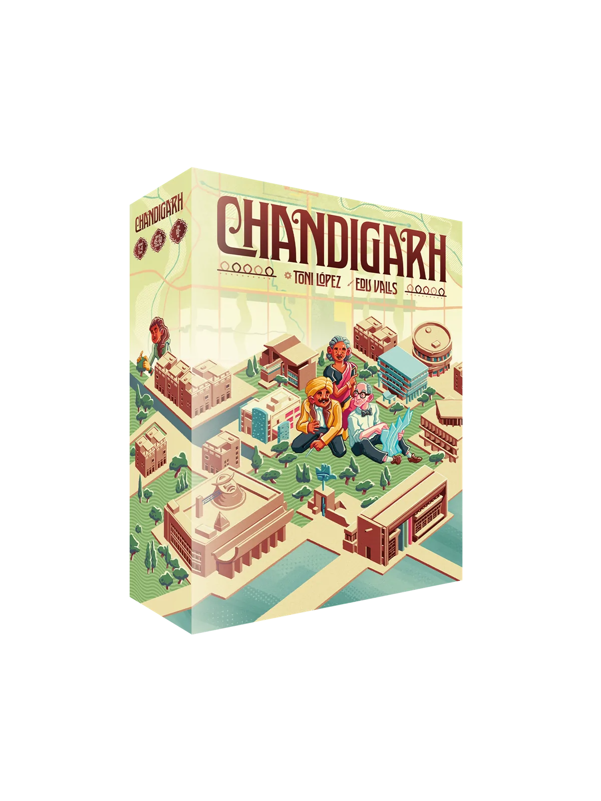 Chandigarh de Ludonova en Juegos de Tablero | La Cueva Roja