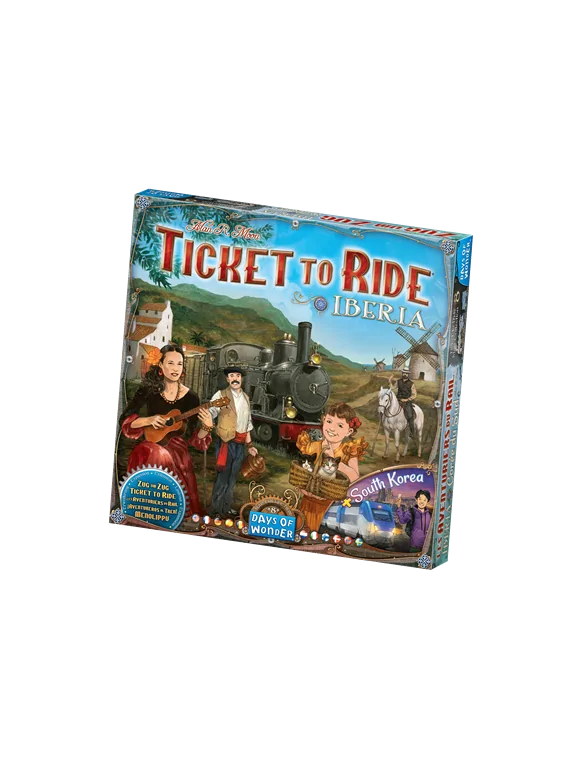 ¡Aventureros al Tren! Iberia y Corea del Sur de Days of Wonder en Juegos de Tablero | La Cueva Roja