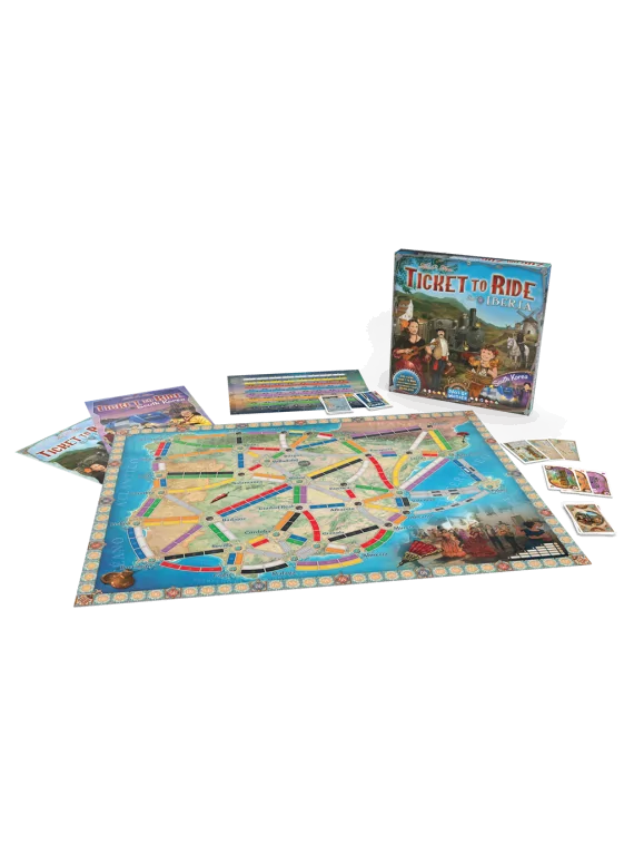 ¡Aventureros al Tren! Iberia y Corea del Sur de Days of Wonder en Juegos de Tablero | La Cueva Roja