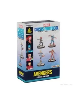 Marvel Crisis Protocol: Avengers Affiliation Pack de Juegos en Juegos de Tablero | La Cueva Roja