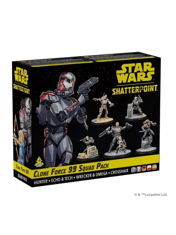 Clone Force 99 Squad Pack de Juegos en Juegos de Tablero | La Cueva Roja