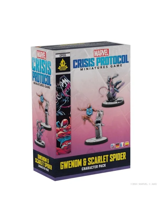 Marvel Crisis Protocol: Gwenom & Scarlet Spider de Juegos en Juegos de Tablero | La Cueva Roja