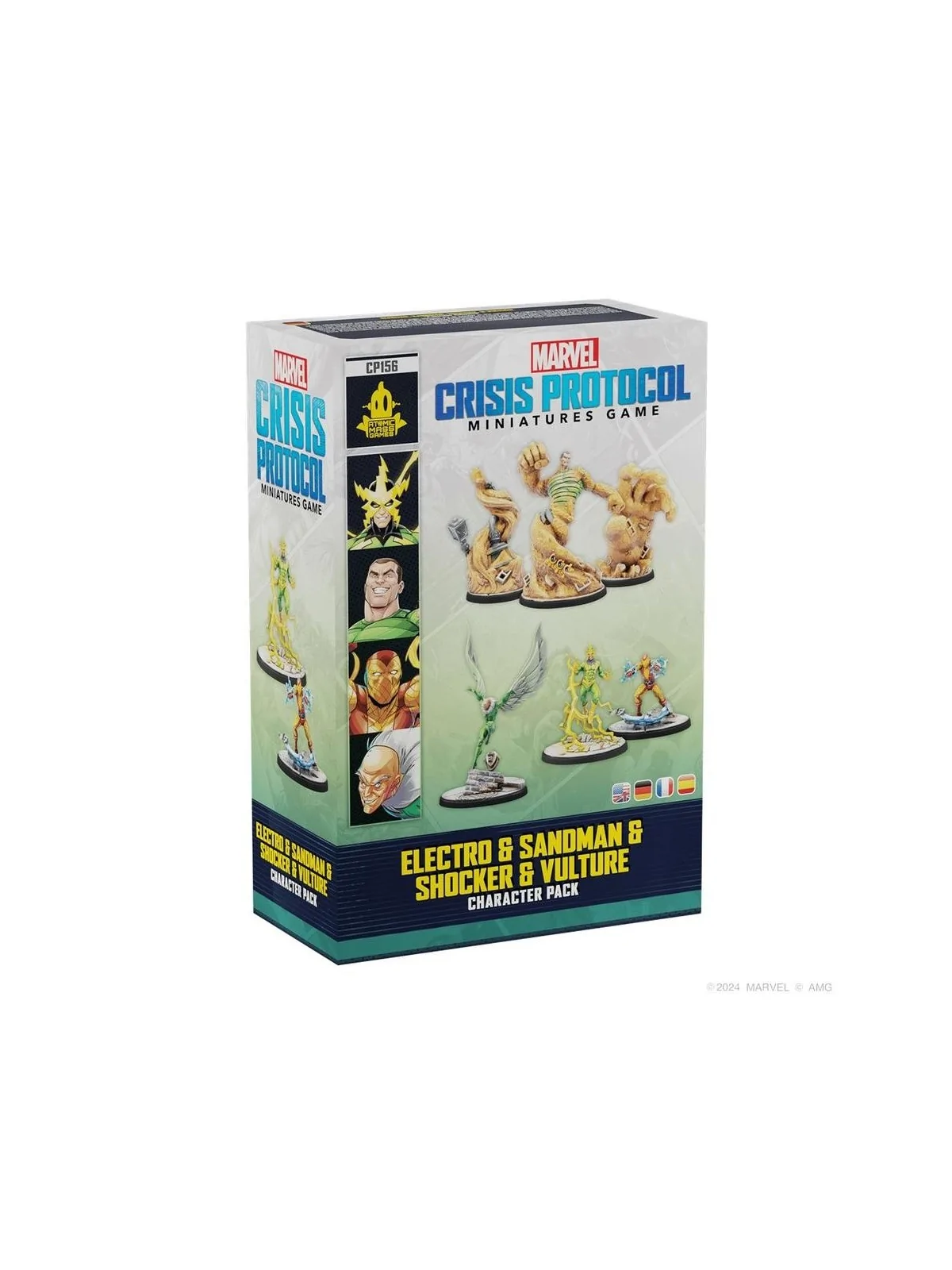 Marvel Crisis Protocol: Electro & Sandman & Shocker & Vulture de Juegos en Juegos de Tablero | La Cueva Roja