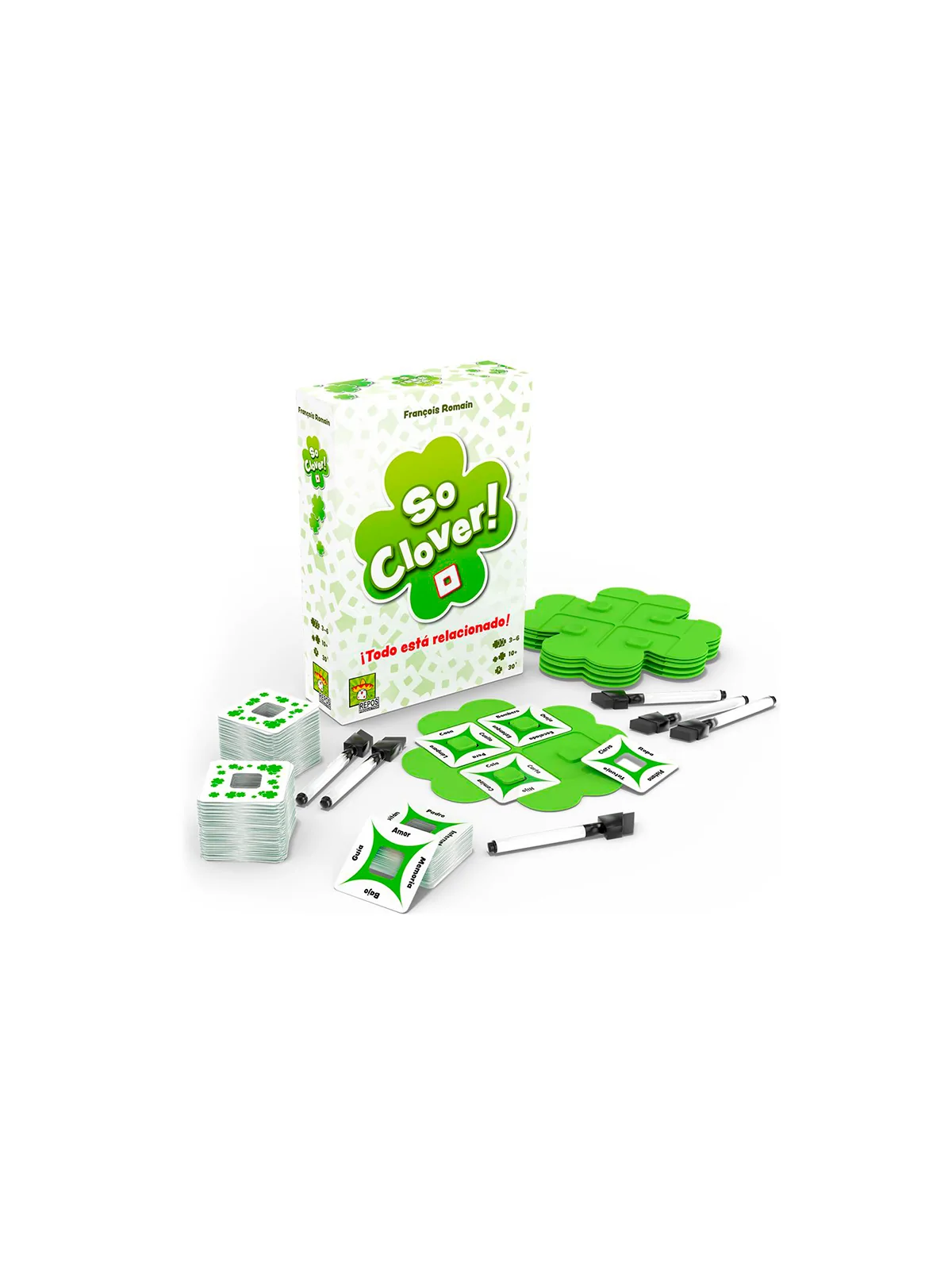 So Clover de Asmodee en Juegos de Cartas | La Cueva Roja