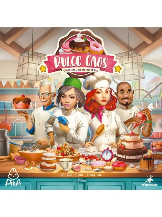 Dulce Caos de Maldito Games en Juegos de Tablero | La Cueva Roja