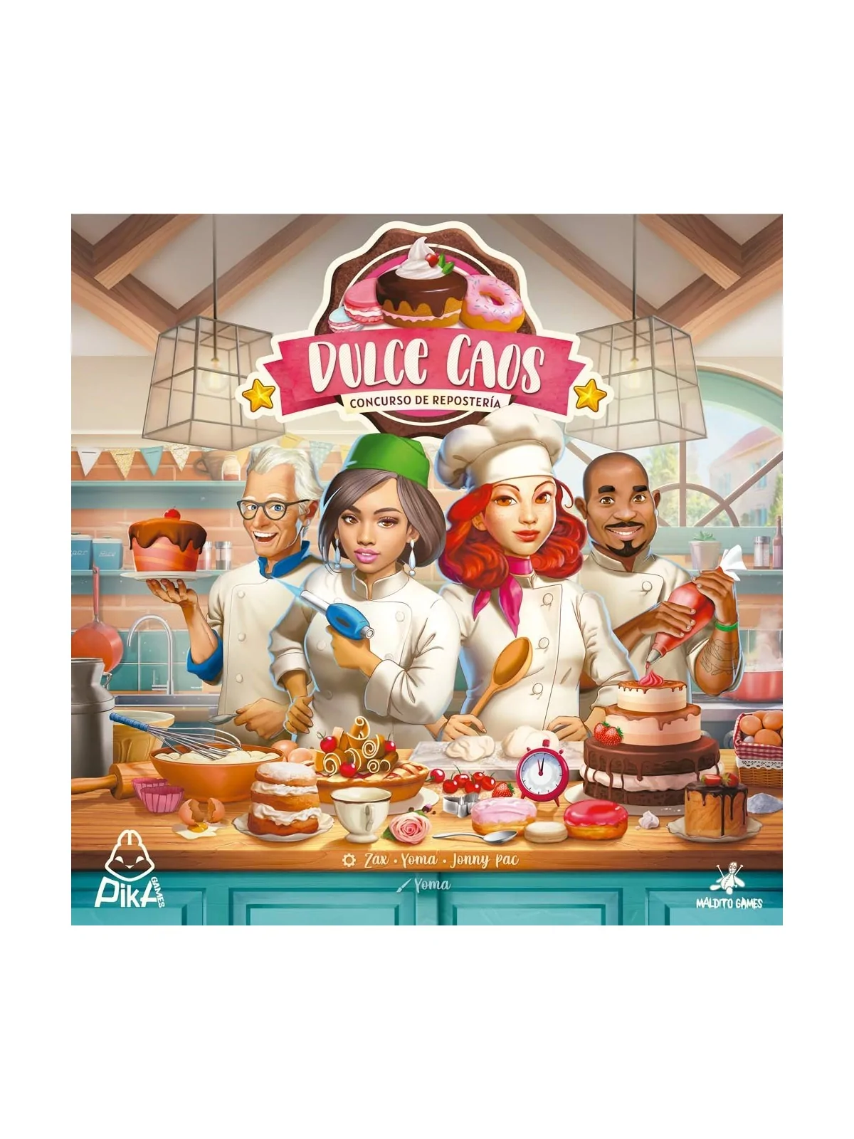 Dulce Caos de Maldito Games en Juegos de Tablero | La Cueva Roja